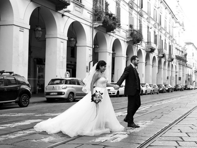 Il matrimonio di Andrea e Aracelly a Torino, Torino 34