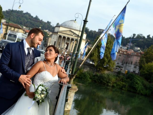 Il matrimonio di Andrea e Aracelly a Torino, Torino 35