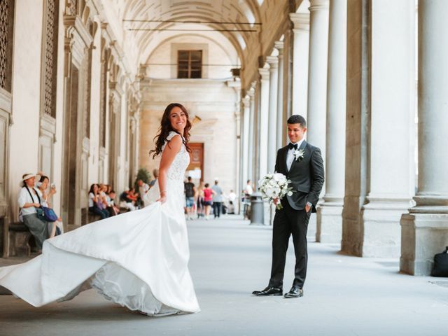 Il matrimonio di Vincent e Jennifer a Firenze, Firenze 44