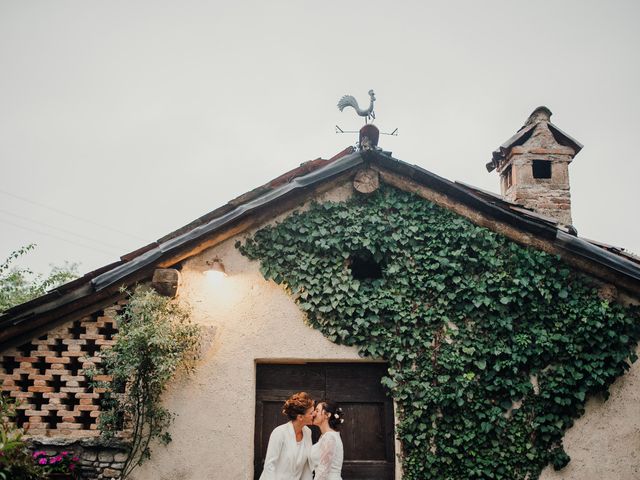 Il matrimonio di Valentina e Antonella a Clivio, Varese 109