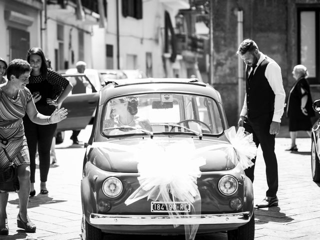 Il matrimonio di Vincenzo e Francesca a Stignano, Reggio Calabria 8