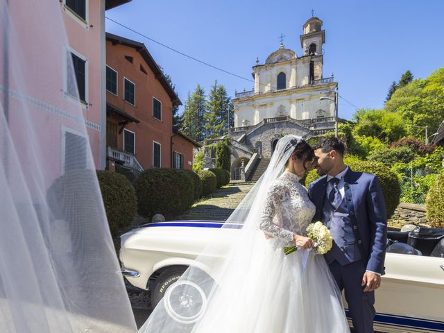 Il matrimonio di Simone e Ilaria a Marchirolo, Varese 34