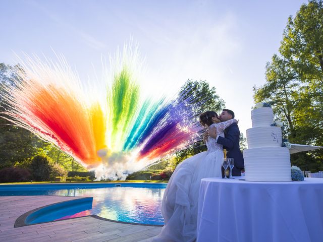 Il matrimonio di Simone e Ilaria a Marchirolo, Varese 100