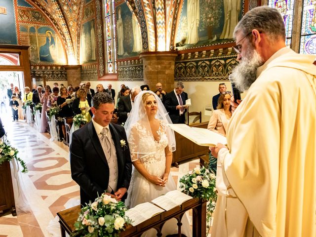 Il matrimonio di Daniela e Sergio a Assisi, Perugia 52