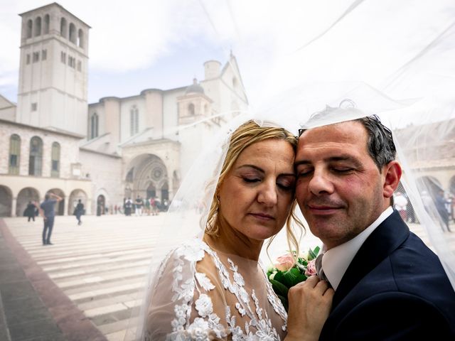 Il matrimonio di Daniela e Sergio a Assisi, Perugia 68