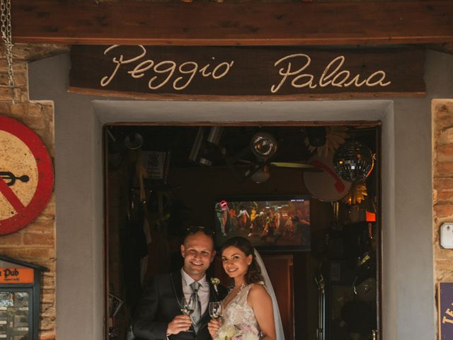 Il matrimonio di Massimo e Domiziana a Palaia, Pisa 24