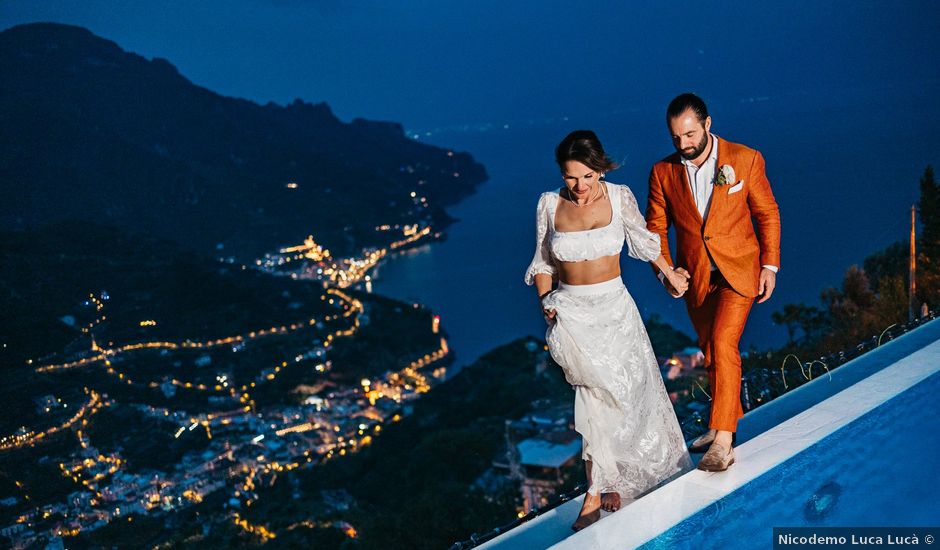 Il matrimonio di Brendan e Katherine a Ravello, Salerno