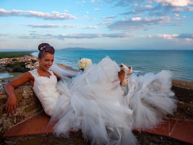 Il matrimonio di Michele e Chantal a Castiglione della Pescaia, Grosseto 44