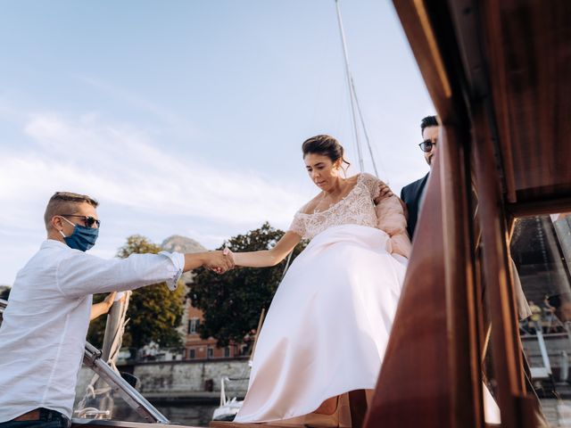 Il matrimonio di Gabriele e Elena a Villa Guardia, Como 74