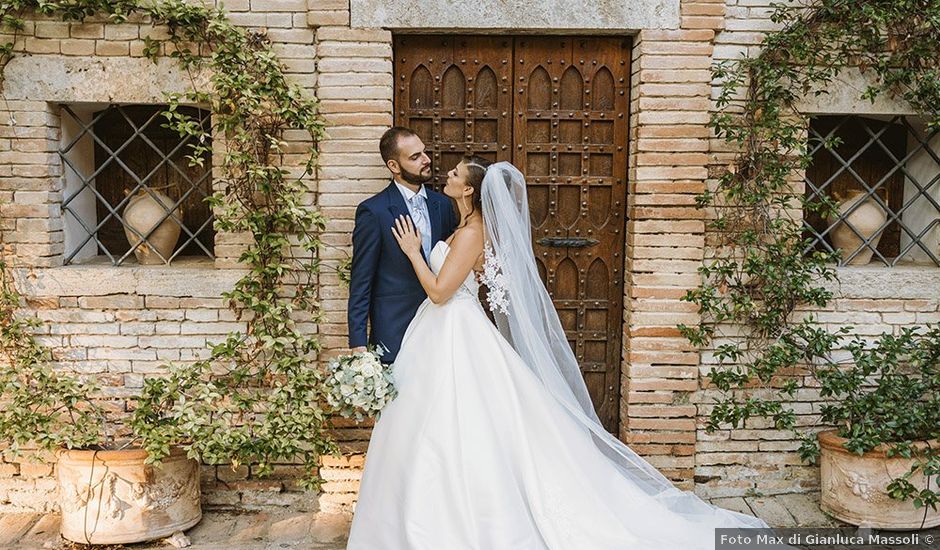 Il matrimonio di Maria e Davide a Torgiano, Perugia