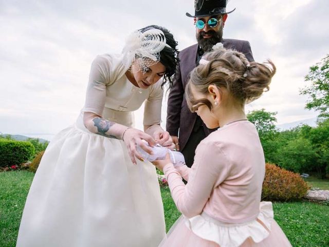 Il matrimonio di Simone e Elisa a Costermano, Verona 14