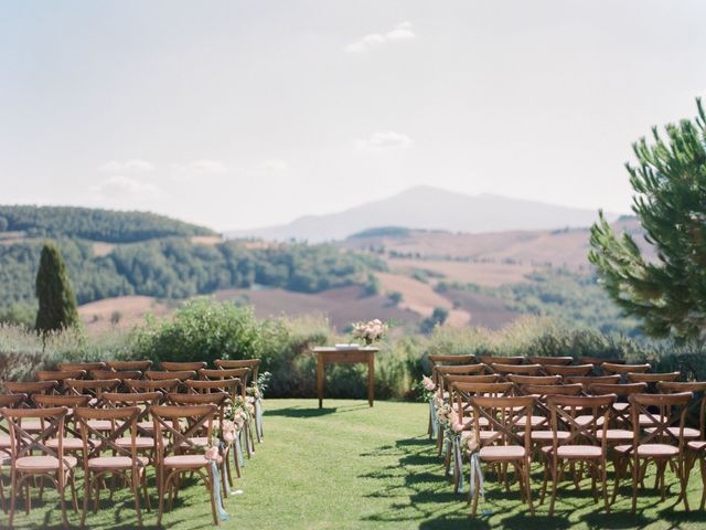 Il matrimonio di Robert e Annick a Pienza, Siena 1