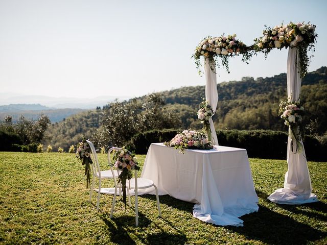 Il matrimonio di Virginia e Massimo a Carmignano, Prato 14