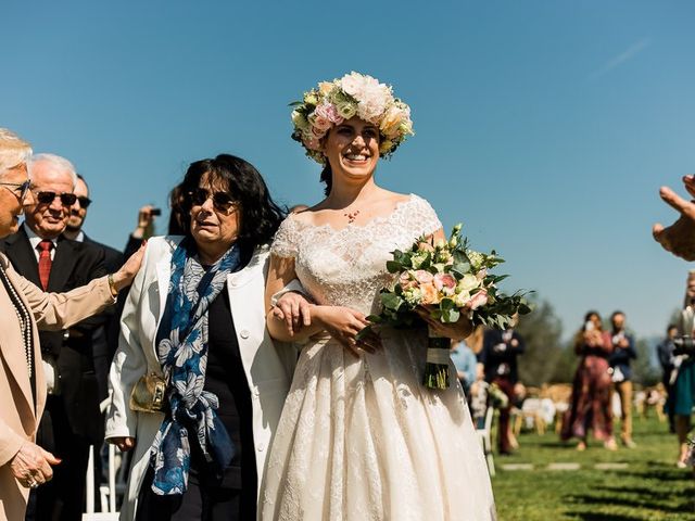 Il matrimonio di Virginia e Massimo a Carmignano, Prato 31