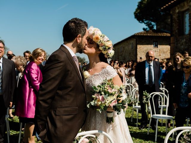 Il matrimonio di Virginia e Massimo a Carmignano, Prato 33