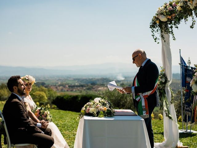 Il matrimonio di Virginia e Massimo a Carmignano, Prato 36