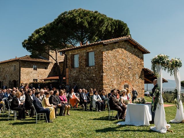 Il matrimonio di Virginia e Massimo a Carmignano, Prato 38