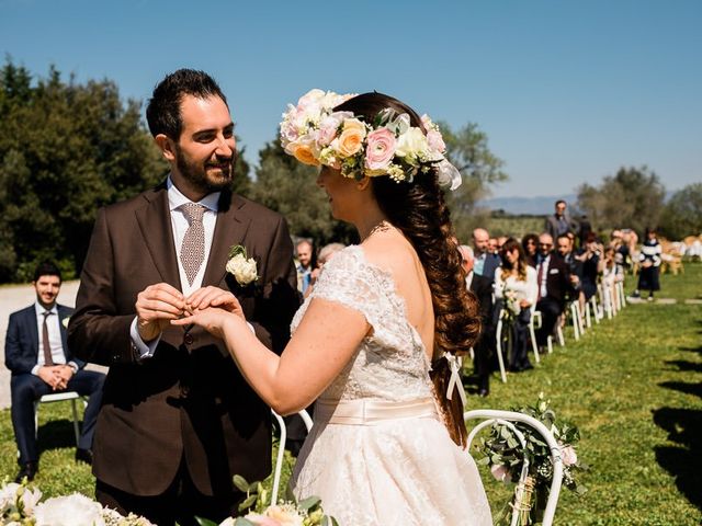 Il matrimonio di Virginia e Massimo a Carmignano, Prato 41