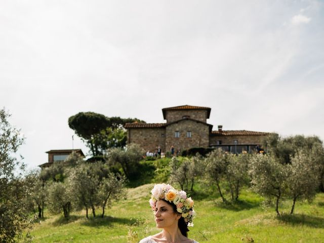 Il matrimonio di Virginia e Massimo a Carmignano, Prato 50