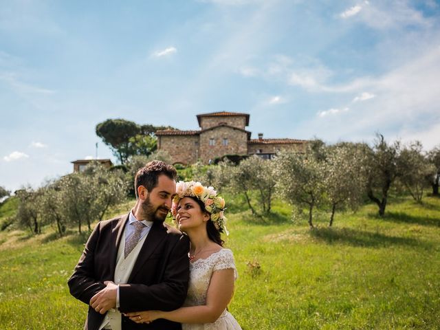 Il matrimonio di Virginia e Massimo a Carmignano, Prato 55