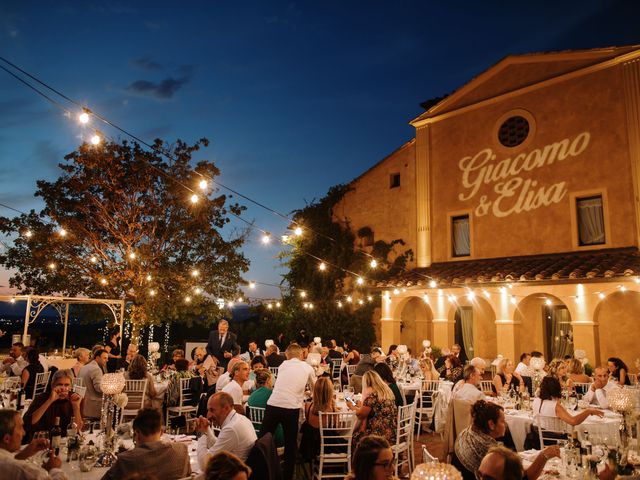 Il matrimonio di Giacomo e Elisa a Montespertoli, Firenze 64