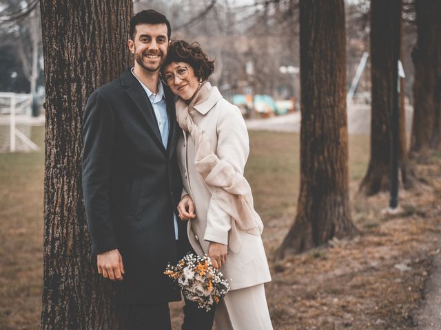 Il matrimonio di Ruggero e Giulia a Collegno, Torino 1