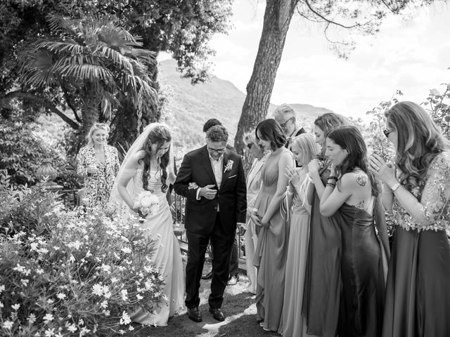 Il matrimonio di Robin e Federica a Morcote, Ticino 1