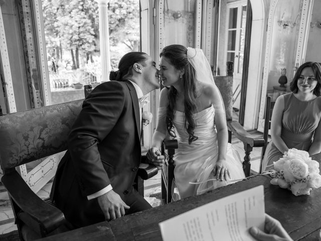 Il matrimonio di Robin e Federica a Morcote, Ticino 8