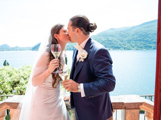 Il matrimonio di Robin e Federica a Morcote, Ticino 16