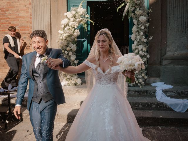 Il matrimonio di Gabriele e Ilaria a Montespertoli, Firenze 51