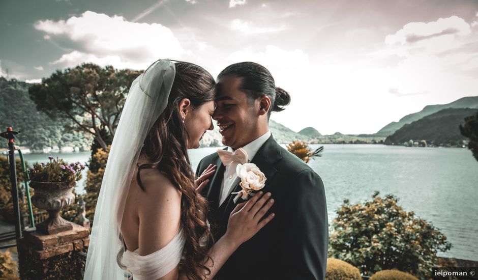 Il matrimonio di Robin e Federica a Morcote, Ticino
