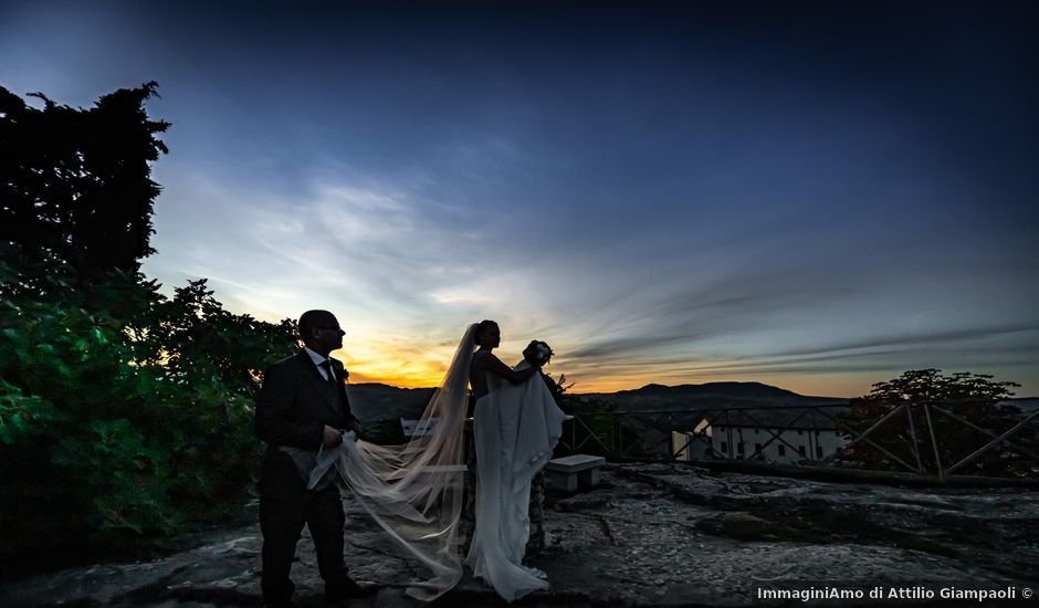 Il matrimonio di Bruno e Neringhe a Montecopiolo, Pesaro - Urbino