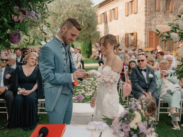 Il matrimonio di Federico e Ilenia a Gambassi Terme, Firenze 42