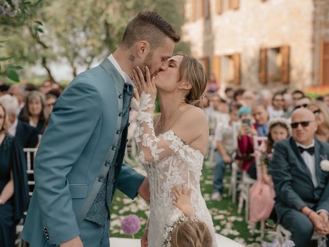 Il matrimonio di Federico e Ilenia a Gambassi Terme, Firenze 43