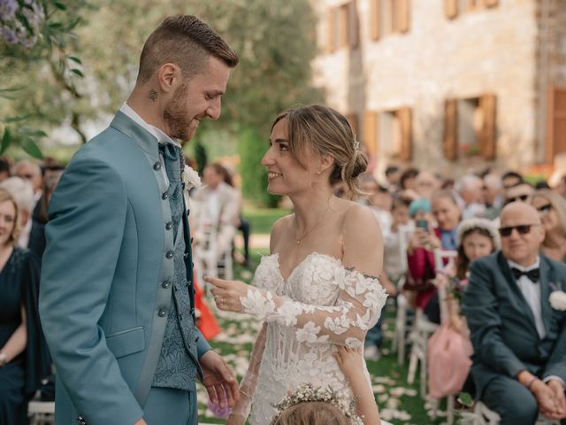 Il matrimonio di Federico e Ilenia a Gambassi Terme, Firenze 44