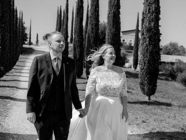 Il matrimonio di Katie e Luke a Torgiano, Perugia 35