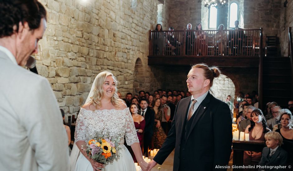 Il matrimonio di Katie e Luke a Torgiano, Perugia