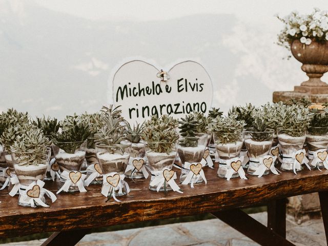 Il matrimonio di Elvis e Michela a Barni, Como 768