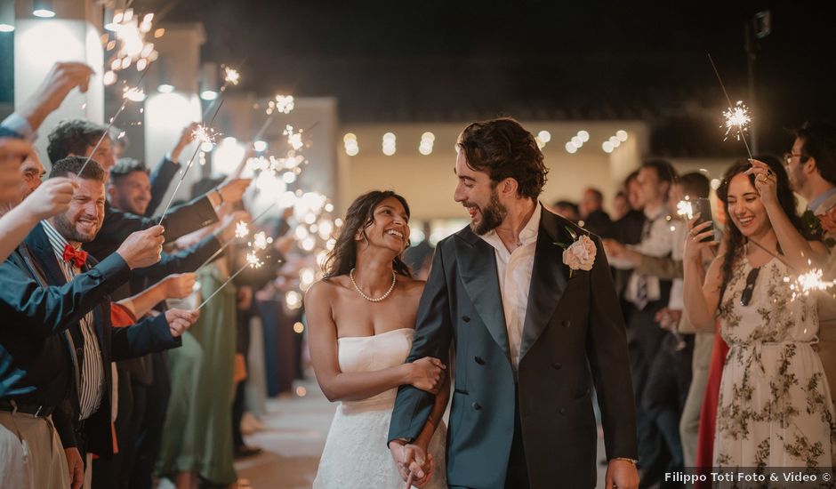 Il matrimonio di Andrea e Poonam a Arezzo, Arezzo
