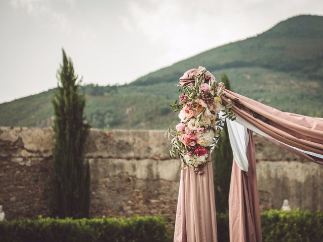 Il matrimonio di Nahuel e Delia a Calci, Pisa 14