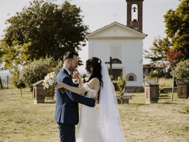 Il matrimonio di Serena e Ervis a Casalnoceto, Alessandria 74