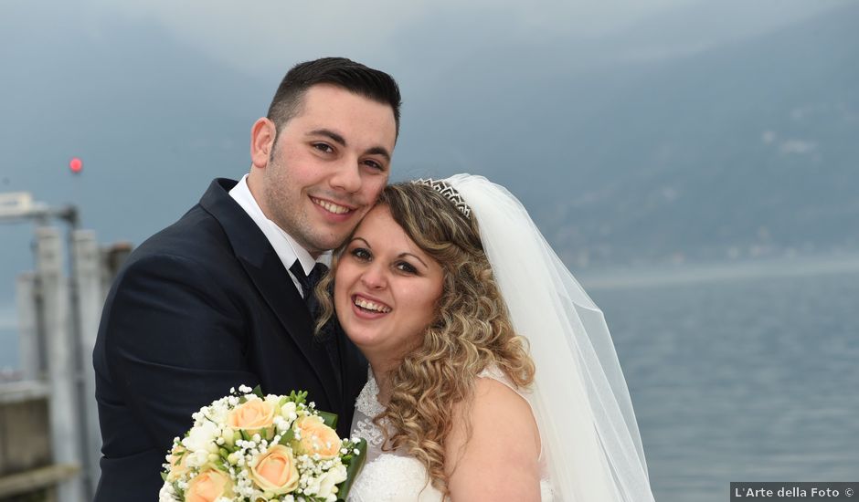 Il matrimonio di Francesco e Adriana a Cunardo, Varese