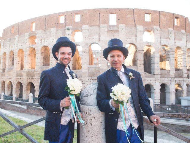 Il matrimonio di Vincenzo e Andres a Roma, Roma 34