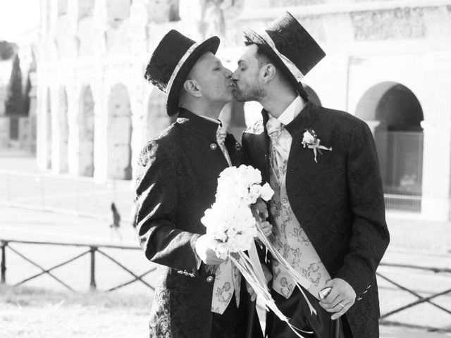 Il matrimonio di Vincenzo e Andres a Roma, Roma 36