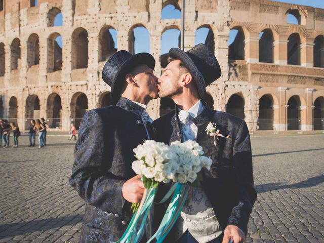 Il matrimonio di Vincenzo e Andres a Roma, Roma 37