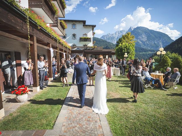 Il matrimonio di Marica e Emilio a Domegge di Cadore, Belluno 74