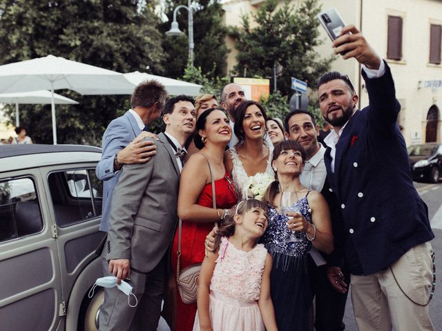 Il matrimonio di Federica e Davide a Capalbio, Grosseto 40