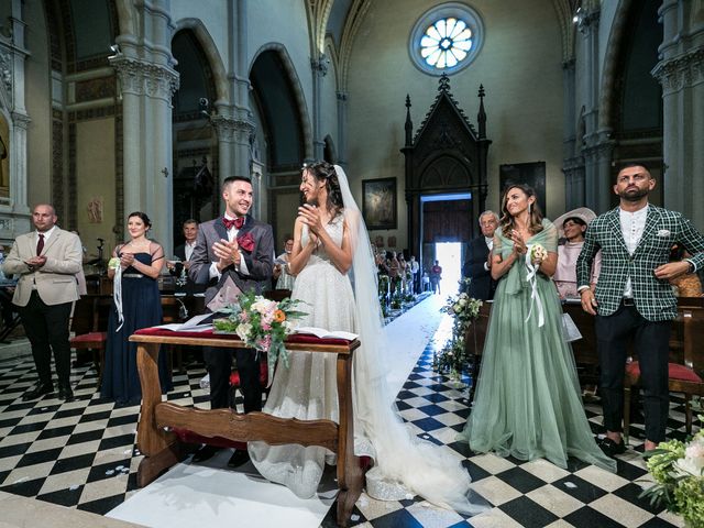 Il matrimonio di Mario e Francesca a Pognano, Bergamo 26