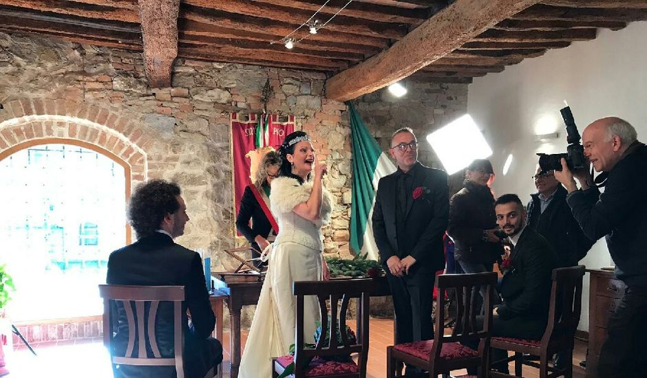 Il matrimonio di Davide  e Antonietta  a Murlo, Siena