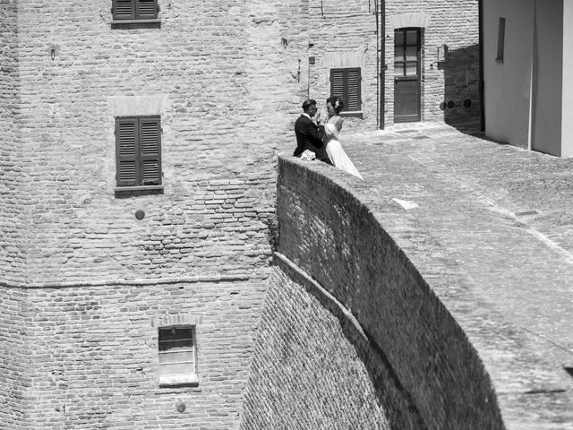 Il matrimonio di Luca e Pamela a Serra de&apos; Conti, Ancona 65